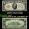 1928 $10 Gold Certificate Signatures Woods/Mellon Grades Select AU