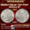 1899-p Morgan Dollar Near Top Pop! $1 ms66+ SEGS