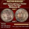 1921-d Morgan Dollar Colorfully Toned Near Top Pop! $1 ms67+ SEGS