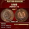 1868 Indian Cent 1c Grades ms66+ bn
