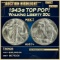 1943-s Walking Liberty Half Dollar TOP POP! 50c ms67+ SEGS