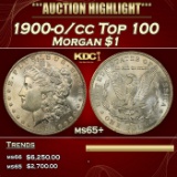 1900-o/cc Top 100 Morgan Dollar $1 ms65+ SEGS