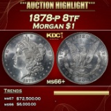 1878-p 8tf Morgan Dollar $1 ms66+ SEGS