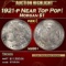 1921-p Morgan Dollar Near Top Pop! $1 ms66+ SEGS