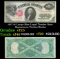 1917 $1 Large Size Legal Tender Note Grades vf+ Signatures Teehee/Burke