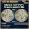 1936-d Walking Liberty Half Dollar TOP POP! 50c ms67+ SEGS