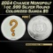 2024 Chance Monopoly 1oz .999 Silver Round Colorized Samoa Round