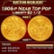 1906-p Gold Liberty Quarter Eagle Near Top Pop $2 1/2 ms67+ SEGS