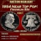 1954 Proof Franklin Half Dollar Near Top Pop! 50c pr68+ DCAM SEGS