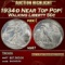 1934-d Walking Liberty Half Dollar Near Top Pop! 50c ms67 SEGS