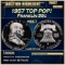 1957 Proof Franklin Half Dollar TOP POP! 50c pr69 DCAM SEGS