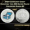 2024 Community Chest Monopoly 1oz .999 Silver Round Colorized Samoa Round