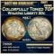1942-p Walking Liberty Half Dollar Colorfully Toned TOP POP! 50c ms68+ SEGS
