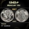 1945-p Mercury Dime 10c ms67 SEGS
