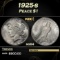 1925-s Peace Dollar $1 Grades ms64