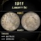 1911 Liberty Nickel 5c Grades ms65+