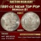 1891-cc Morgan Dollar Near Top Pop $1 ms66+ SEGS