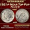 1921-p Peace Dollar Near Top Pop $1 ms66 SEGS