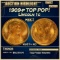 1909-p Lincoln Cent TOP POP! 1c ms67+ rd SEGS