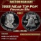 1955 Proof Franklin Half Dollar NEar Top Pop! 50c pr68+ DCAM SEGS