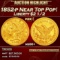 1852-p Gold Liberty Quarter Eagle Near Top Pop! $2 1/2 ms66+ SEGS