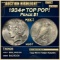 1934-p Peace Dollar TOP POP! $1 ms67 SEGS