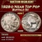 1928-d Buffalo Nickel Near Top Pop 5c ms66 SEGS