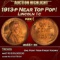 1913-p Lincoln Cent Near Top Pop! 1c ms66+ rd SEGS