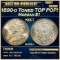 1890-o Morgan Dollar Toned TOP POP! $1 ms66+ SEGS