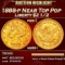 1888-p Gold Liberty Quarter Eagle Near Top Pop $2 1/2 ms66+ SEGS