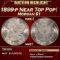 1899-p Morgan Dollar Near Top Pop! $1 ms67 SEGS
