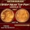 1916-p Lincoln Cent Near Top Pop! 1c ms67 rd SEGS
