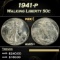 1941-p Walking Liberty Half Dollar 50c Grades ms65+