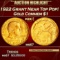 1922 Grant Gold Commem Dollar Near Top Pop! 1 ms67 SEGS