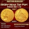 1909-p Gold Indian Quarter Eagle Near Top Pop! $2 1/2 ms65+ SEGS