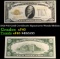 1928 $10 Gold Certificate Signatures Woods/Mellon Grades xf