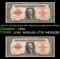 1923 $1 United States Note Grades vf+ Signatures Speelman/White