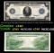 1914 $10 Large Size Blue Seal Federal Reserve Note Atlanta, GA Grades xf40 FR-927
