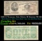 1890 $1 Treasury Note Edwin M Stanton Grades f+ FR-348