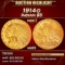 1914-d Gold Indian Half Eagle $5 ms65 USCG