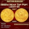 1885-s Gold Liberty Half Eagle Near Top Pop! $5 ms66+ SEGS