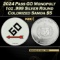 2024 Pass GO Monopoly 1oz .999 Silver Round Colorized Samoa Round