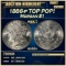 1886-p Morgan Dollar TOP POP! $1 ms68+ SEGS