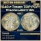 1940-p Walking Liberty Half Dollar Toned TOP POP! 50c ms68+ SEGS