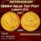 1899-p Gold Liberty Eagle Near Top Pop! $10 ms66+ SEGS
