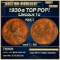 1930-s Lincoln Cent TOP POP! 1c ms67+ RD SEGS