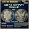 1887-o Morgan Dollar TOP POP! $1 ms66 DMPL SEGS