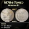 1878-s Morgan Dollar Toned $1 Grades ms65+