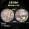1914-p Buffalo Nickel 5c Grades ms64