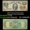 1880 $1 United States Note Grades vf, very fine Signatures Bruce/Gilfillan